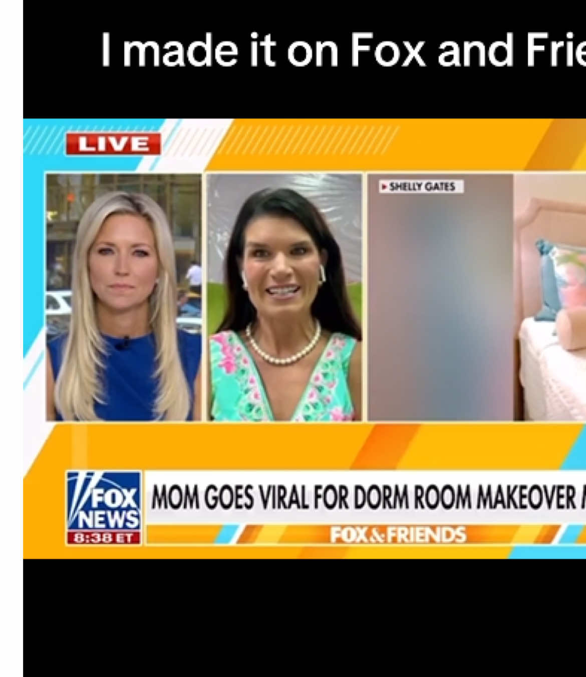 Still in shock 💕 Beyond thankful for the chance to be featured on Fox & Friends sharing what I love most—creating special spaces ✨@Fox & Friends 