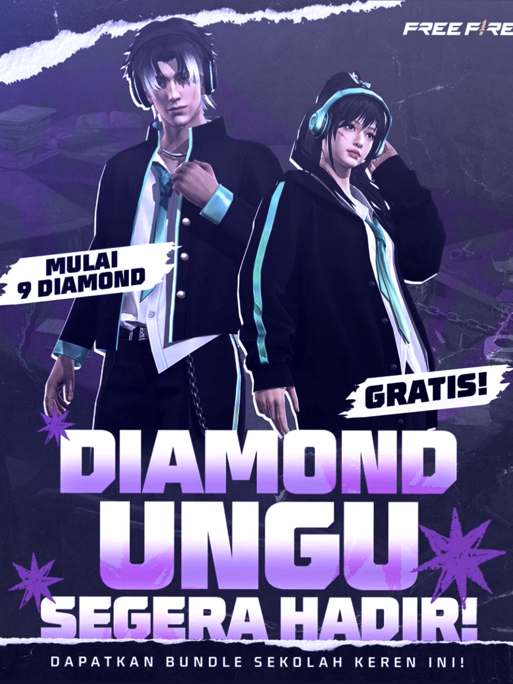 Diamond ungu cuma 9dm OMAGAAA😱 Moonton becandaa kahh #bocoranff #eventfreefire #epepburik #masukberanda 