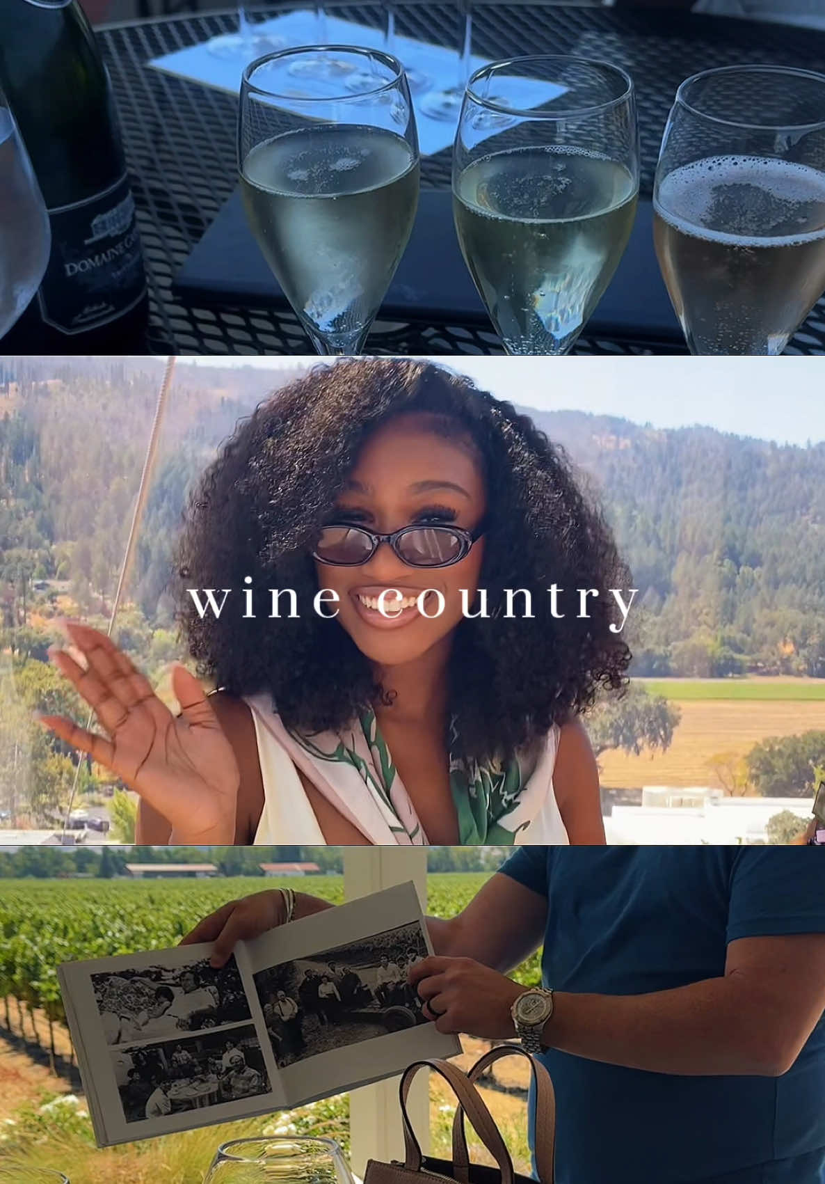 #napavalley is a MUST see destination 🍷💕🍇  vlog coming soon !   #winecountry #blackluxury 