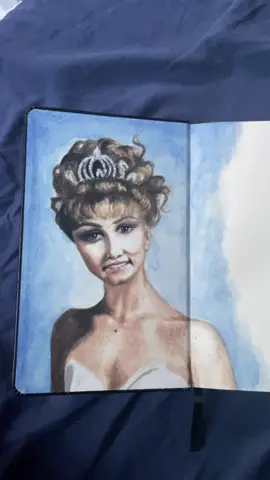 She looks a little bit funky but that’s ok #sketch #fyp #art #laurapalmer #twinpeaks 