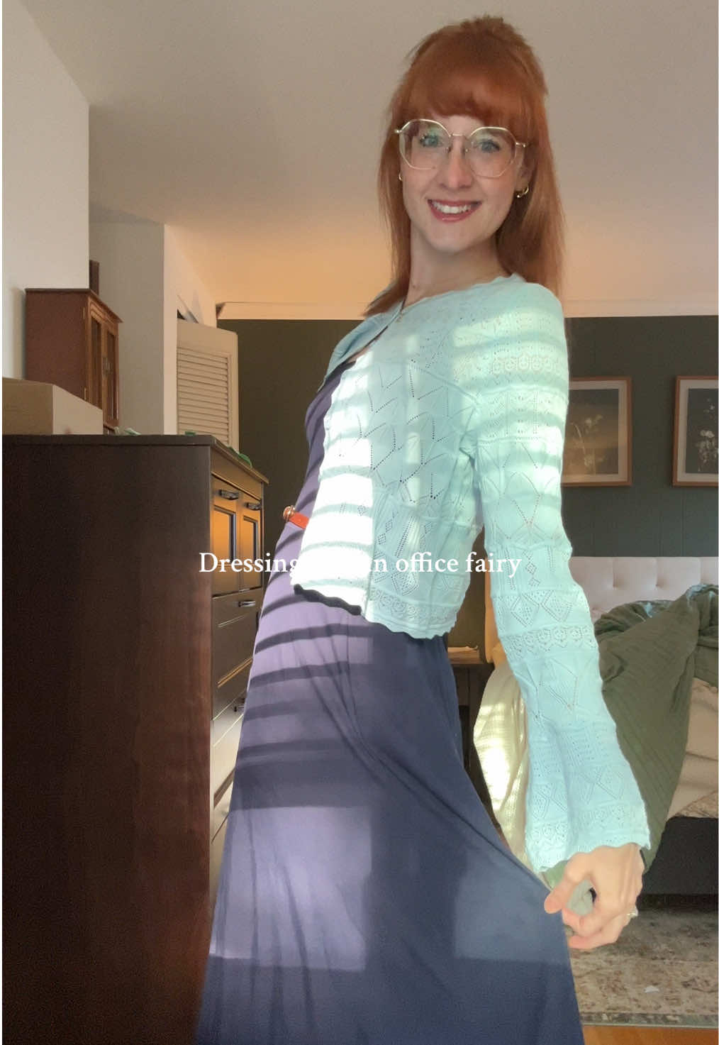 The office fairy is back and better than ever 🧚🏻‍♂️  #officefairy #teacheroutfit #rikkikay #fairycore #cottagecore 