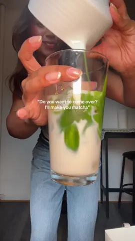 Making matcha for my besties is my love language 🤭✨ #matcha #matchatiktok #matchalatte #matchalover 