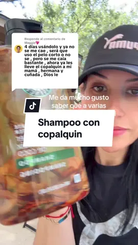 Respuesta a @Maggie💖 #copalquin #shampoo #haircare #caidadecabello  E leido muchos comentarios y mensajes que me han mandado yde verdad  que me da mucho gusto que les este ayudando con su caida d cabello 🙏🥰 