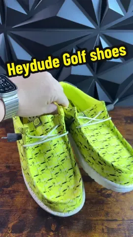 HEYDUDE Golf Shoes #heydude #heydudes #golfshoes #tiktokshoplabordaysale #tiktokshopcreatorpicks 