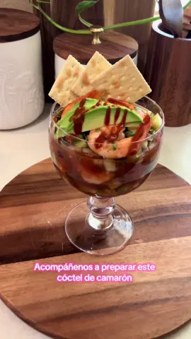 Cóctel de Camarón #viral #parati #recetasfaciles #foryoupage #fyp 