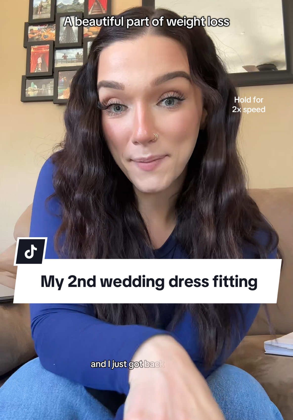 Everything I do, I do for past me 🤍 #nonscalevictory #nsv #weightlossmotivation #wedding #bodydysphormia 