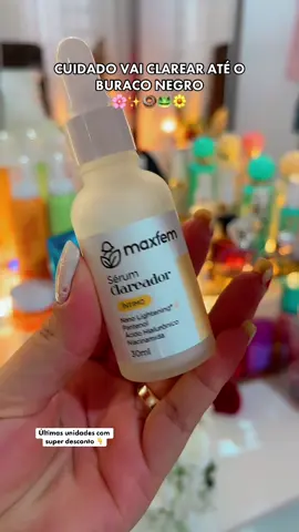 Transforme sua pele com o Sérum Clareador Maxfem 30ml! 🌸✨ Fórmula com nanotecnologia, vitamina C, pantenol, ácido hialurônico e niacinamida, desenvolvida para clarear manchas, uniformizar o tom da pele e reduzir inflamações em áreas delicadas como axilas, virilha e região íntima externa. Dermatologicamente testado, com textura leve e fácil absorção, aprovado pela ANVISA. 🌟 📌 Confiança, cuidado e resultados que você merece. #serum #serumclareador #clareador #clareadordemanchas #dicasdebeleza 