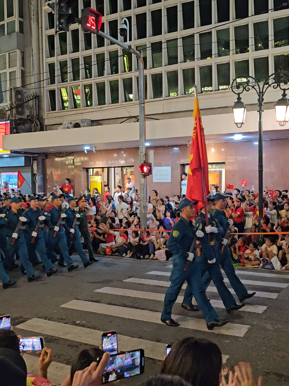 👮‍♂️ Tuyến 2: Khối nam dân quân tự vệ 🫡  #dieubinha80 #dieubinh #khoinamdanquantuve #danquantuve #dqtvvn🇻🇳❤️ 