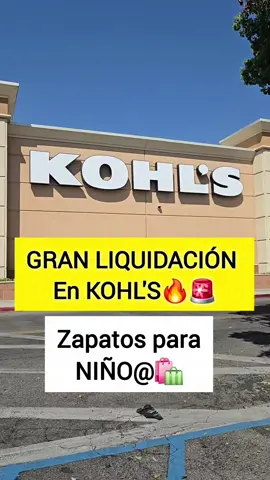 gran liquidación en KOHL'S evento de liquidación con el 50% de descuento adicional🔥 #kohls #kohlsclearance #descuentos #ofertas #liquidacion 