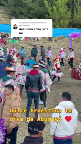 Respuesta a @yllatinco55 #dulceernestinaladivadeacomayo #sentimiento #huaynosperuanos🇵🇪viral💃💃 ♥️