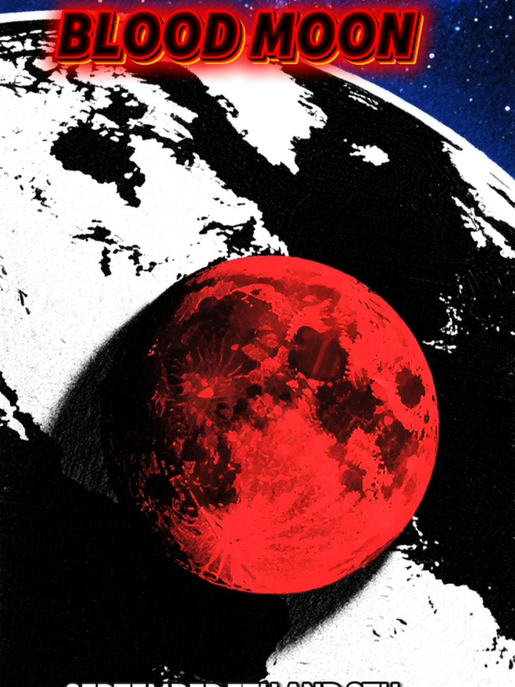 Blood Moon (Lunar eclipse)  #spiritualtiktok #lunareclipse #bloodmoon #higherconsciousness #fyp 