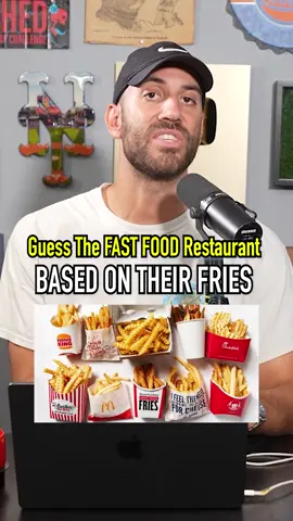 Guess The Fast Food Based On Their Fries! Can You? #fyp #fries #food #fastfood #restaurant 