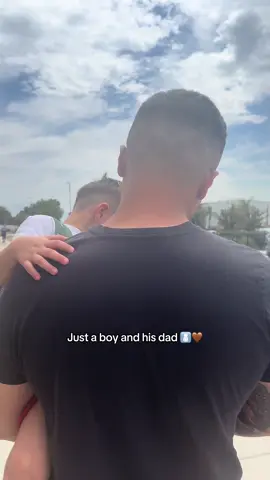 My favorite moments are the ones of him and our babies 🥹🤍 #family #loml #fyp #relatable #myman 
