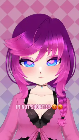 Call me short again and you’re getting bit 😡 #vtuber #anime #imp #short 