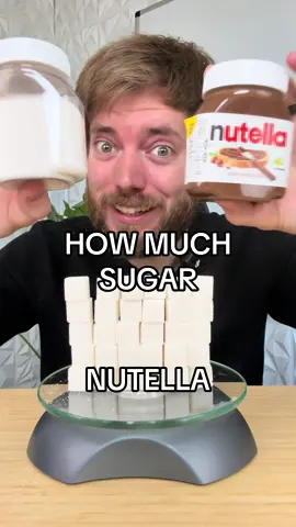 How much sugar in Nutella?