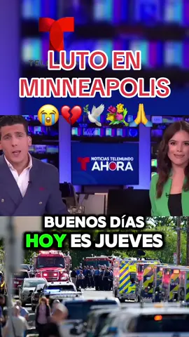 Noticias Telemundo © • hace 6 h ¡Buenos días, TikTok! NOTICIAS 2025: Lo último sobre el tiroteo en una escuela he iglecia Carolina de #Minneapolis. Seis personas arrestadas en una nueva redada en #California. Una #abogada responde tus dudas migratorias. * El Gobierno de #Trump despide a la directora de los #CDC. El servicio de correos mexicano anuncia la suspensión temporal de envíos a  • Dos senadores  se enfrentan a golpes.