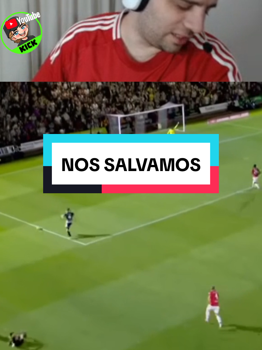 INCREÍBLE COMO NOS SALVAMOS ACA LA DEFENSA ESTABA DORMIDA #manchester #carabaocup #futbol #manchesterunited #amorim 