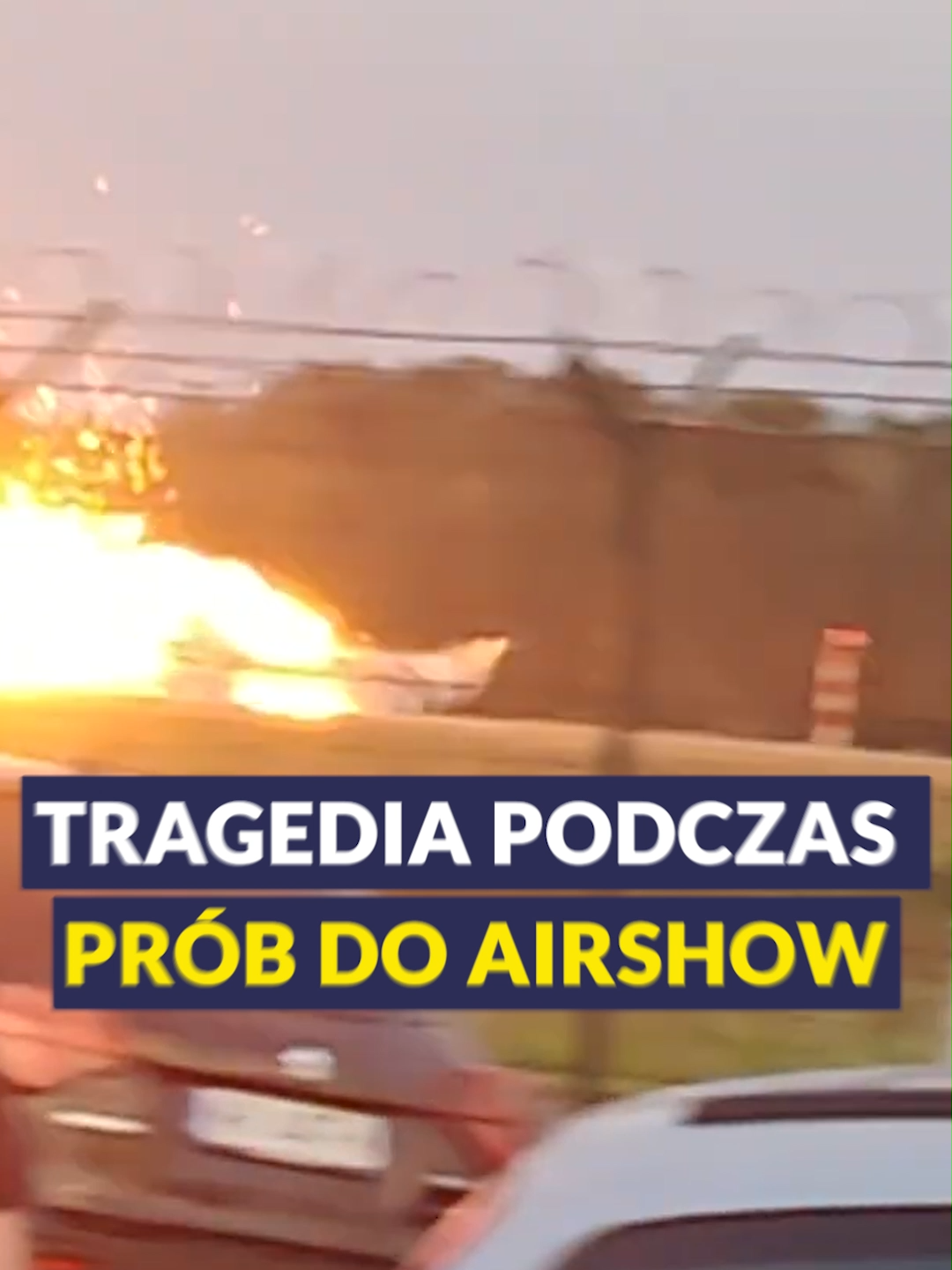 🔴 Z OSTATNIEJ CHWILI: W okolicach lotniska w Radomiu rozbił się samolot F-16 uczestniczący w przygotowaniach do Międzynarodowych Pokazów Lotniczych Air Show w Radomiu. Pilot maszyny nie zdążył się katapultować. #fyp #dc #dlaciebie #radom #f16 #wypadek #airshow #samolot #lotnictwo #tragedia #pilot #pokazy #wojsko #siłyzbrojne #katastrofa #ostatniachwila