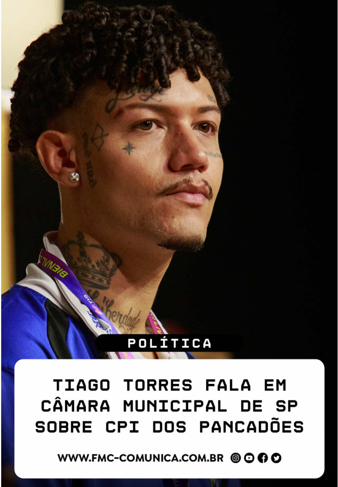 🎤✨ No dia 28/08/25, o Chavoso da USP marcou presença na CPI dos Pancadões, na Câmara Municipal de São Paulo. Com firmeza e visão crítica, ele levou a voz da quebrada para dentro do espaço institucional, questionando preconceitos, defendendo o direito à cultura periférica e denunciando as desigualdades que criminalizam a juventude preta e pobre. ➡️ Sua fala foi um lembrete de que a periferia não é problema: é potência. #ChavosoDaUSP #CPIdosPancadões #Periferia #DireitoÀCultura #QuebradaResiste