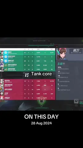 It’s kinda crazy thats it’s been a year already, also low-key a good filler repost since I’m currently moving house #onthisday #overwatch2 #overwatch #gaming #tank 