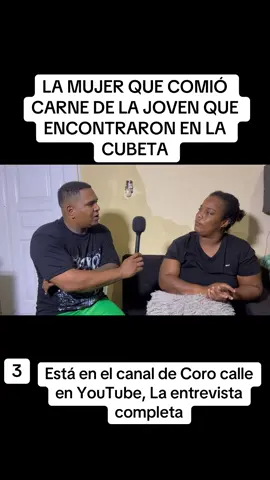 #LA MUJER QUE COMIÓ CARNE DE LA JOVEN QUE ENCONTRARON EN LA CUBETA