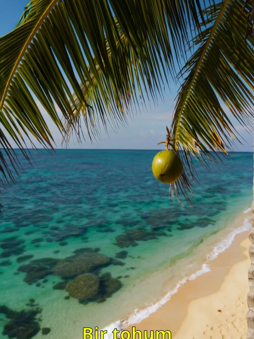 🌴 Göç Eden Tohumlar | Coconut Palm’ın Okyanus Yolculuğu. Bir tohum düşün… Okyanus boyunca haftalarca sürükleniyor ve yeni bir adada kök salıp orman başlatıyor. 🌊🌴 Hindistan cevizi palmiyesi (Coconut Palm), tropik adaların en büyük mucizelerinden biri. 👉 Sence doğa, bu mucizeyi nasıl başardı? Yorumlarda yazmayı unutma! 📌 Daha fazla doğa ve gizemli hikâye için Sedat Yardımcı TV’ye abone ol! #CoconutPalm #GöçEdenTohumlar #Doğa #SedatYardımcıTV #PalmTree #Tropikal #Seeds #Belgesel #ReelsTürkiye #Keşfet