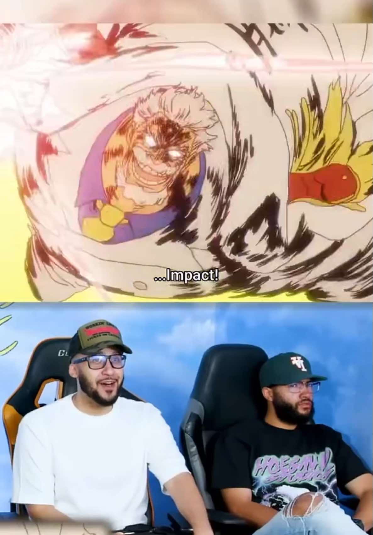 Gatos Galaxy Impact shocks the world!  #onepiece #garponepiece #monkeydluffy #anime #animemoments 