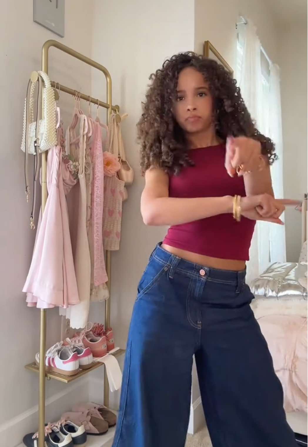 FT. @Gap JEANS #gap #katseye #dance #fyp #dancer 