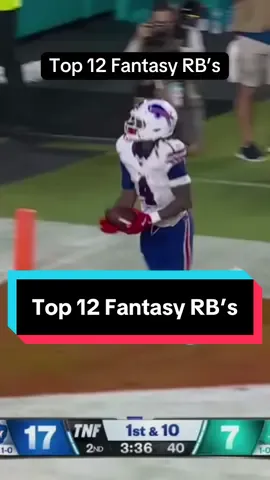 My Top 12 Fantasy RBs headed into this season (Part 1). Not your typical consensus list 👀 Who’s too high? Who’s too Low? #nfl #fantasyfootball #fantasyfootballtips #top10 #runningback 