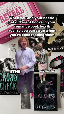 It’s double the fun!! #romancebookbox #romancebooks #romancebooktok #romancereader 