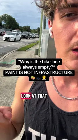 🚲 “Bike lanes are useless” No, the people who made them are. #bikelanes #safetyfirst #ihatedriving #carculture #infrastructure 