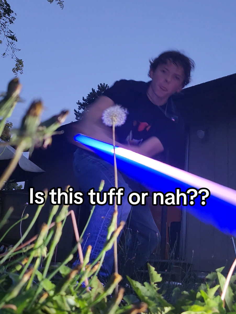 Im literally the anakin of TikTok with this saber pro #lightsaber #starwars #tiktokshop #anakinskywalker #viral 