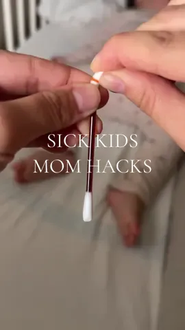 These are the first things I do when my child is sick !🤒 🤧 #sickkids #babyhacks #firsttimemom #sickbaby  #momhacks 