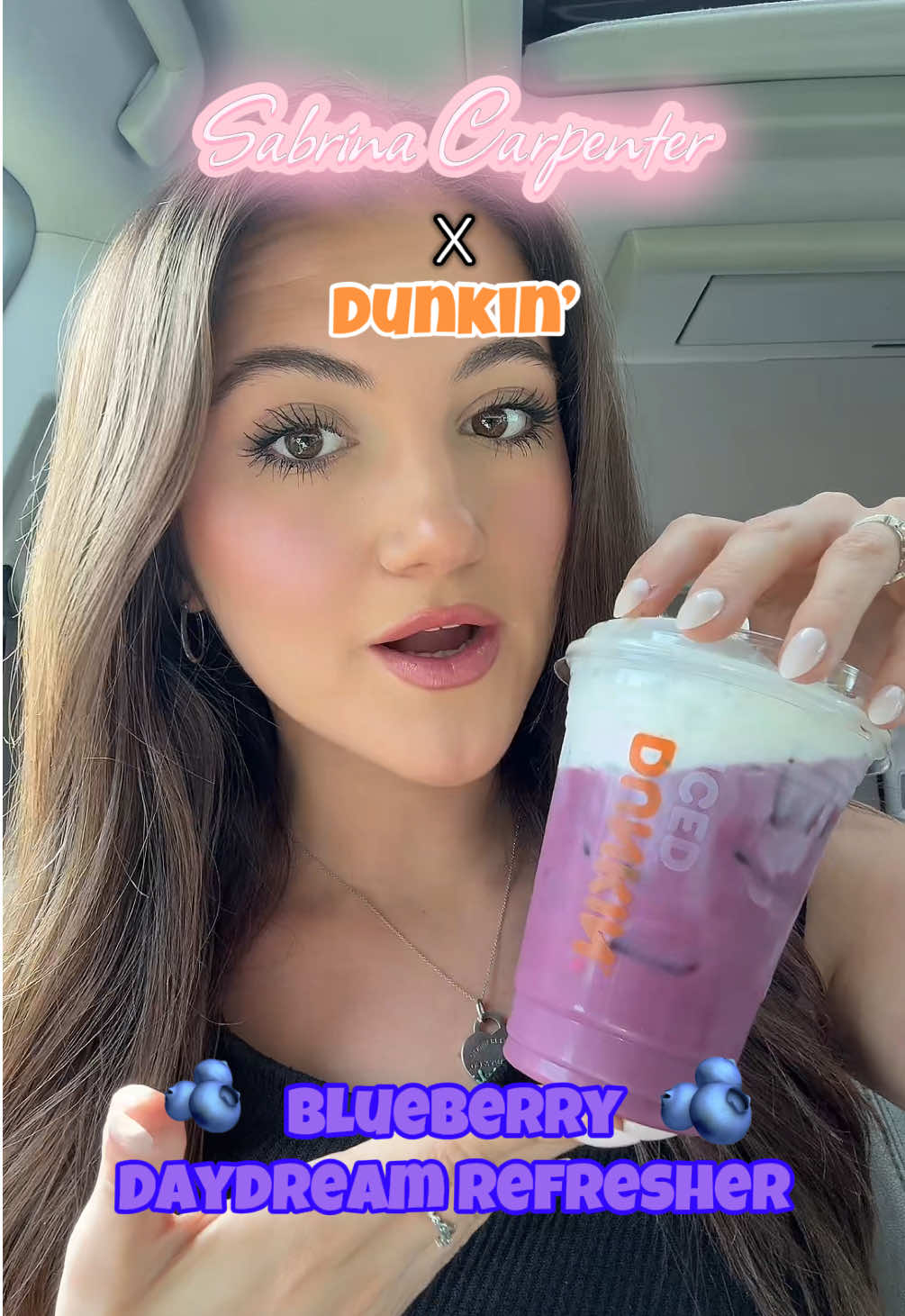 I like🫐 @Sabrina Carpenter @Team Sabrina @Dunkin' #sabrinacarpenter #sabrinasdaydreamrefresher #dunkinrefreshers #dunkinreview #blueberry 