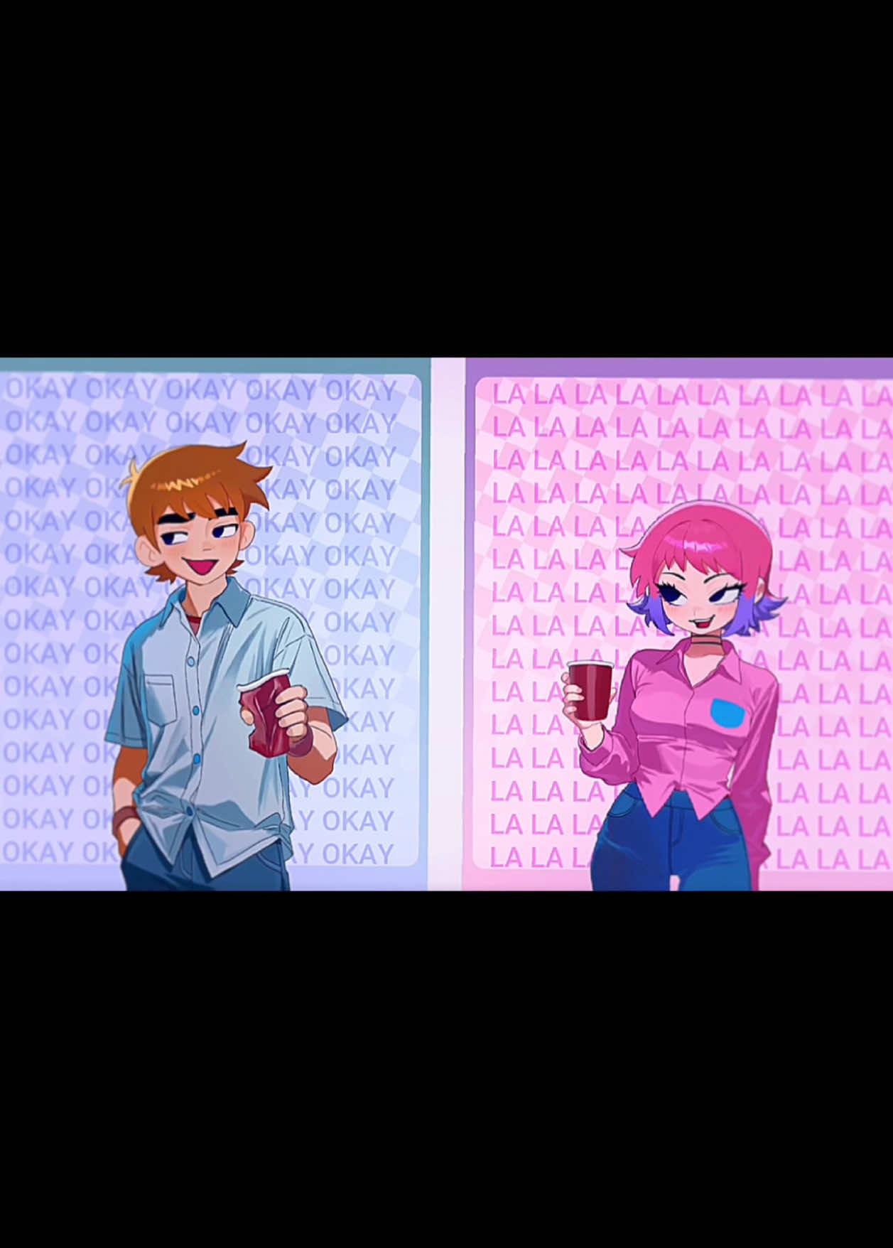the quality got absolutely DESTROYED by how many times I exported this in alight motion but we move 💔 #scottpilgrim #ramonaflowers #animationmeme #lalalaokokok #tylerthecreator 