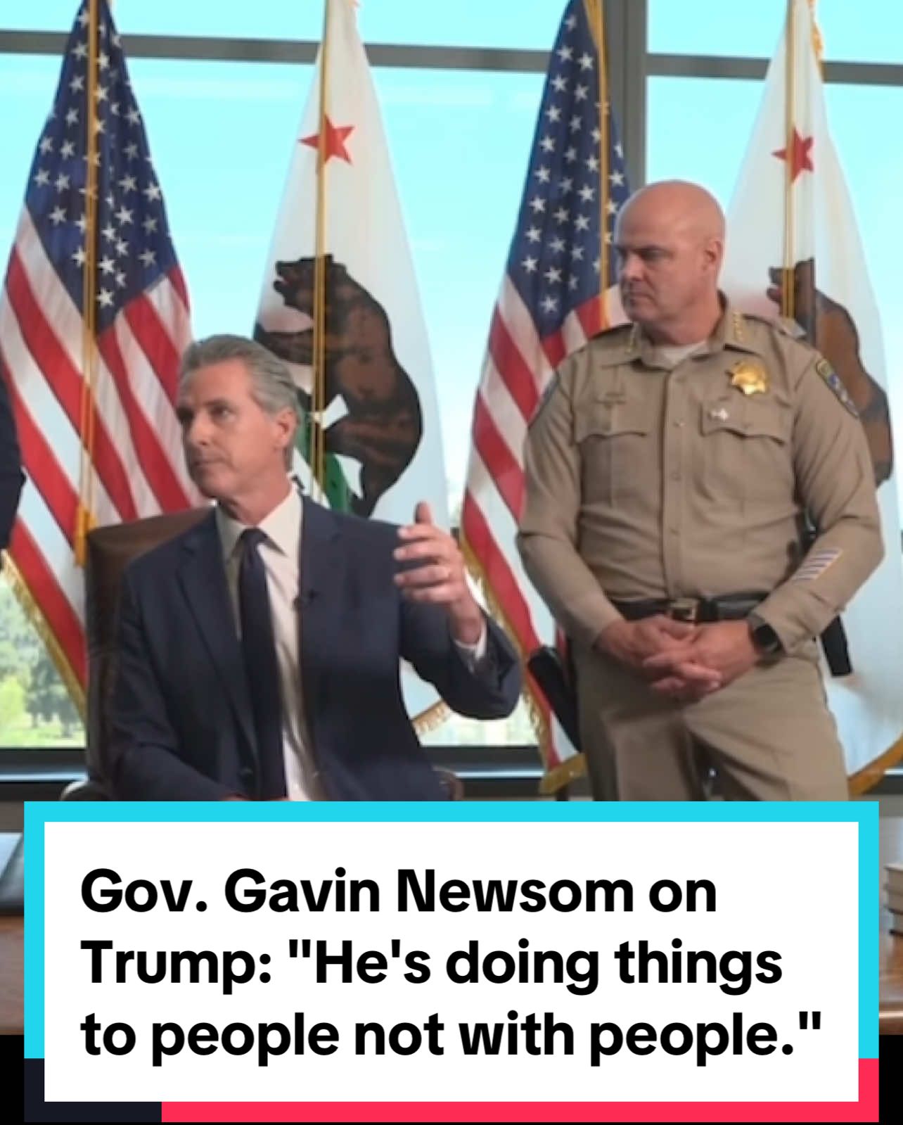 Gov. Gavin Newsom on Trump: 