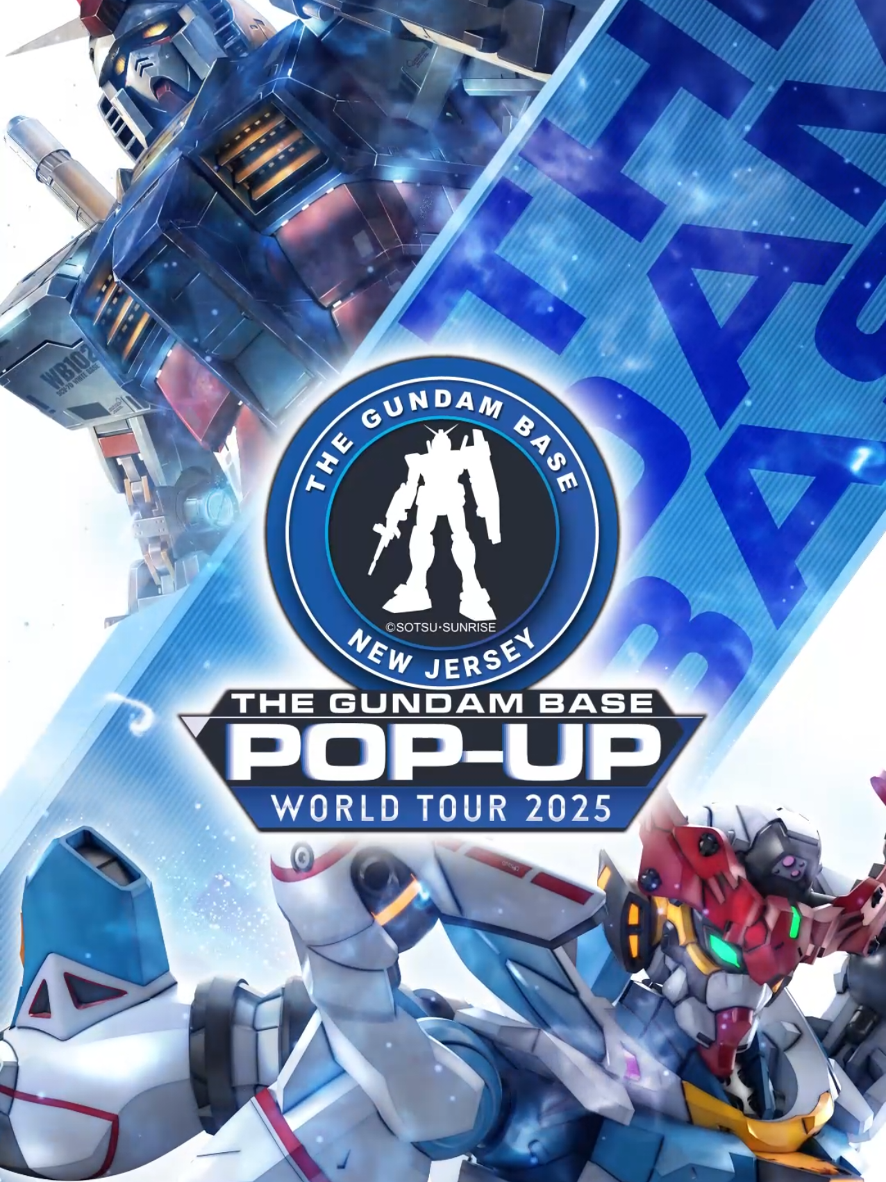 THE GUNDAM BASE POP-UP is coming to American Dream in New Jersey! Don’t miss out! #gundam #tour #gunpla 