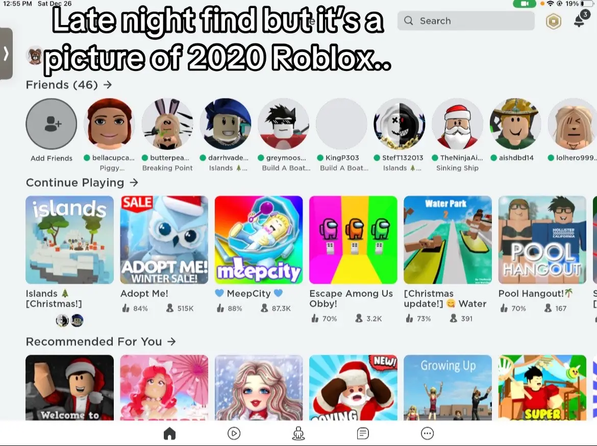 Idk kinda old trend but wtv#roblox #fypシ  #2020 #latenightfinds #xyzbca 
