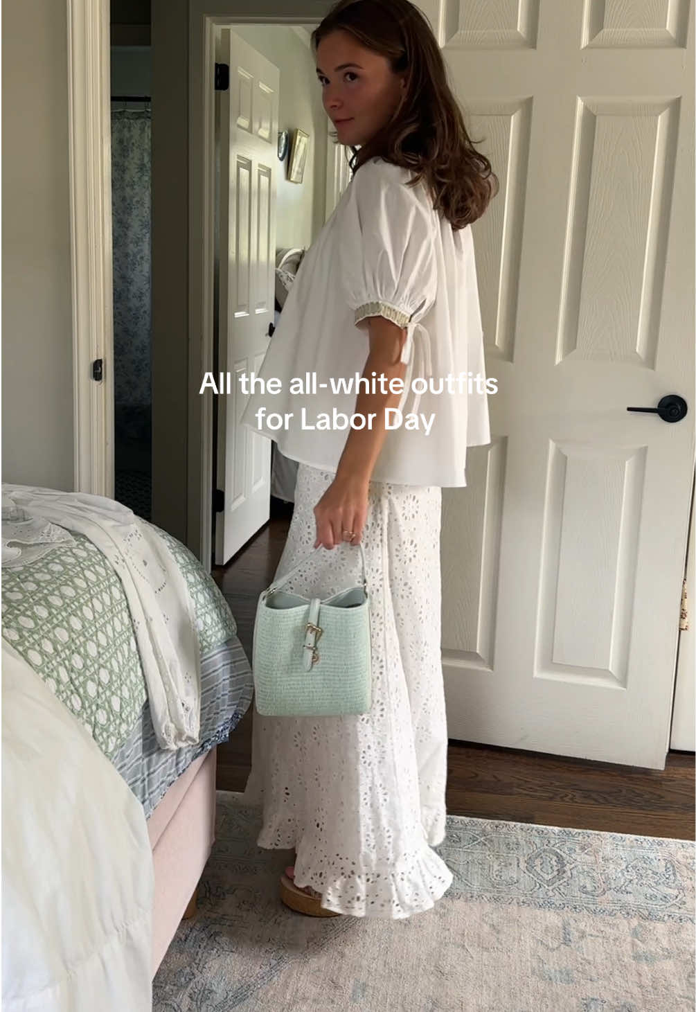 Honestly my favorite pieces…but I’ll be wearing white outfits next week, too - you can’t stop me! 