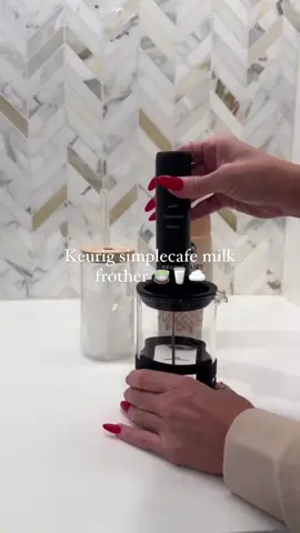 Tap link in bio to shop!! Follow @tiffanyallison7 for more!!  Okay y’all, this little frother is giving me coffee shop vibes right at home ☕✨ The Keurig® SimpleCafé Milk Frother makes the creamiest foam for lattes, cappuccinos, or even iced coffees 🙌 Super easy to use, quick to clean, and it takes your morning coffee to the next level. Honestly feels like such a cozy upgrade without leaving the house 💕 #Keurig #SimpleCafeFrother #CoffeeAtHome #LatteLove #BaristaVibes  