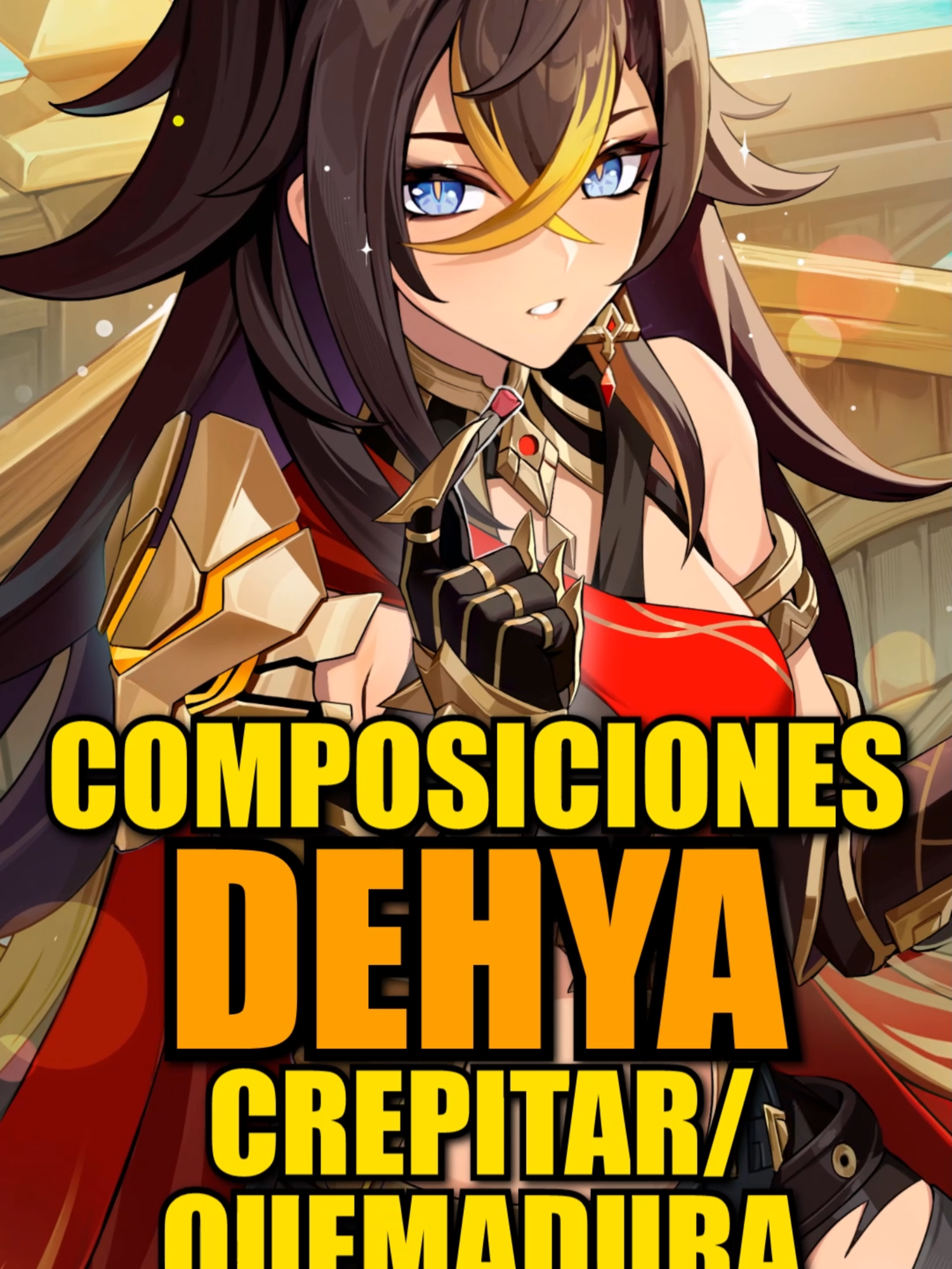 DEHYA CREPITAR/QUEMADURA #NodKrai #Dehya #Genshin #Scualidado #Anime #HoYoCREATORS