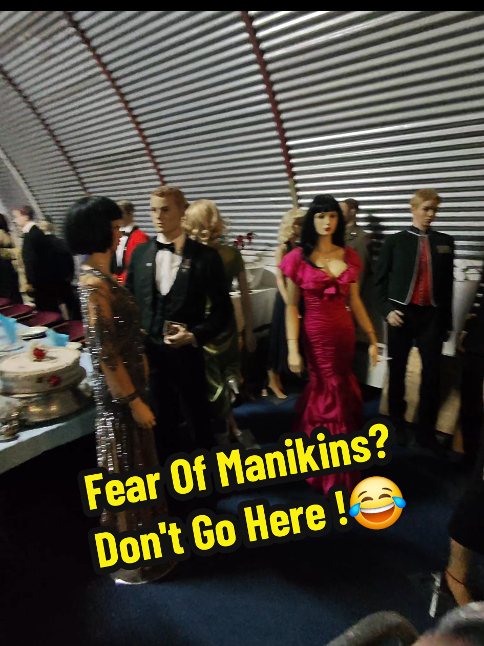 I have a favourite 😜......guess who... . #manikin #warmuseum #Cornwall #fyp #fobia 