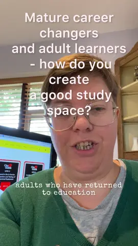 It can be hard to have a space at home for study especially if you are an adult returning to learning! So what tips and tricks have you found work for creating that safe space? #electriciansoftiktok #careerchange #adultlearning #electricaltraining #howtotiktok 