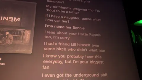 Stan🖤 Follow for daily vibes lyrics 🖤 #lyrics #spotify #stan #eminem #dido 