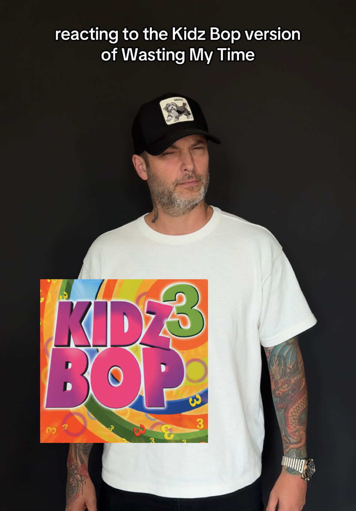 Hearing the Kidz Bop version of our song for the first time was... an experience #wastingmytime #default #band #2000s #rockmusic 