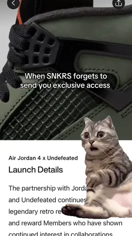 Somebody screwed up #snkrs #sneakers #undefeated4s 