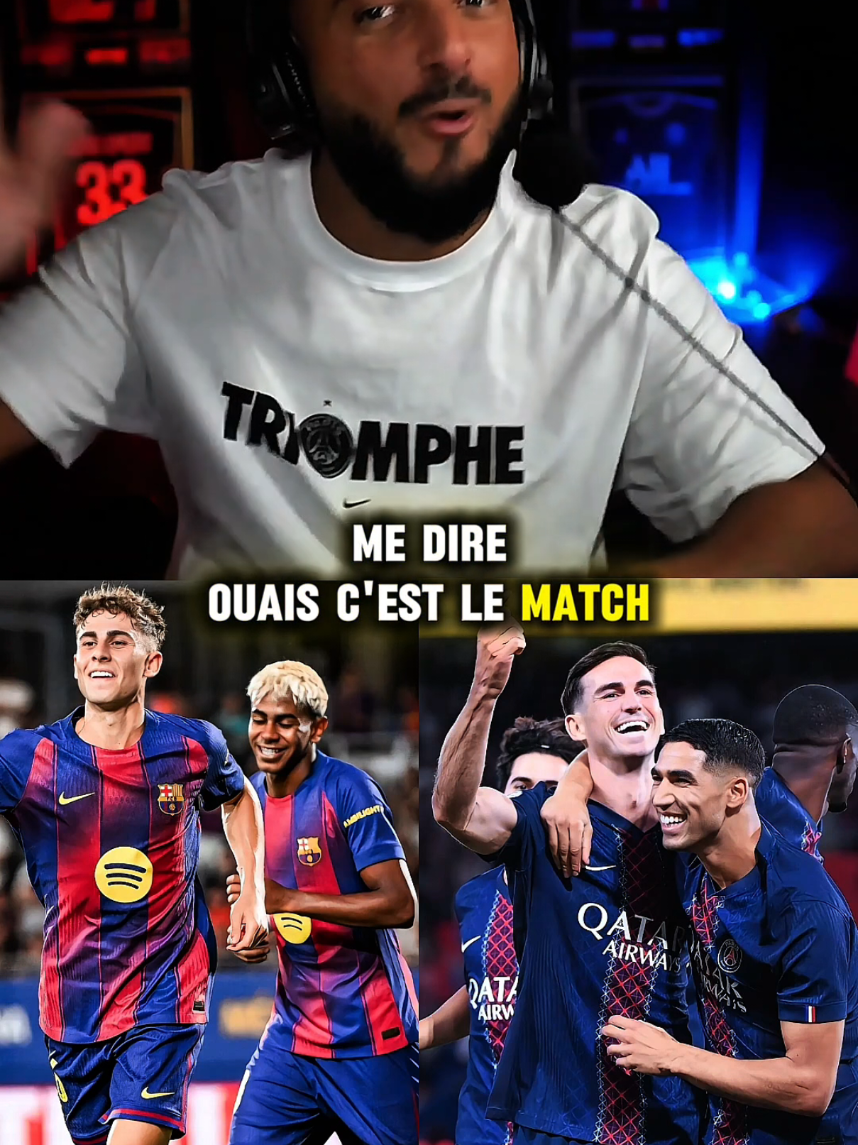 Psg-Barcelone le choc de ce tirage de LDC 🤯😱 #footballtiktok #pourtoi #fyp  #championsleague #psg @L’immigré parisien 