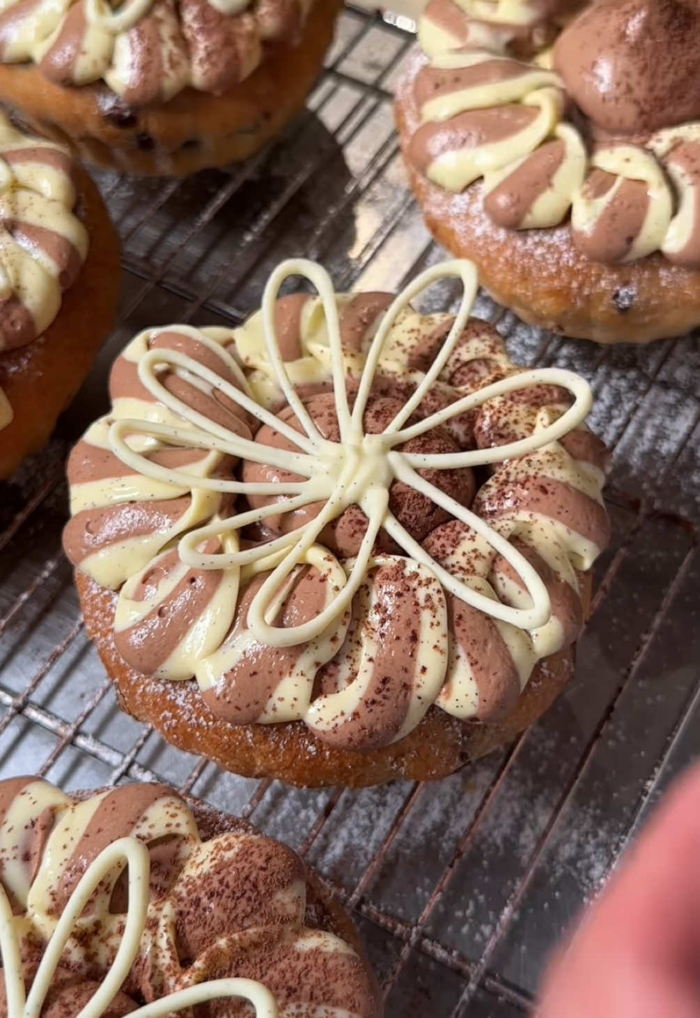 ASMR Chocolate Brioche #brioche #chocolate #pastry Recipe link in bio.