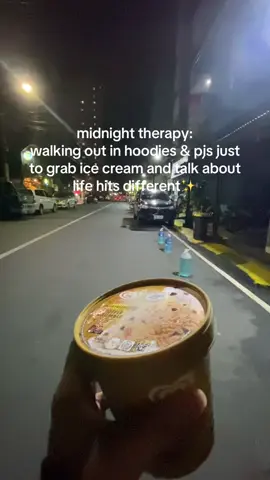 #fyp #midnight #therapy #icecream 
