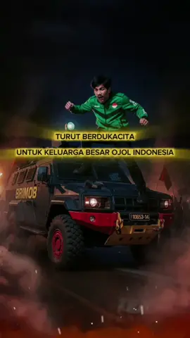 TURUT BERDUKACITA🥀 UNTUK KELUARGA BESAR OJOL INDONESIA #ojolkelindes #ojoldilindasbrimob #demo28agustus2025 #demohariini #affankurniawanojol 